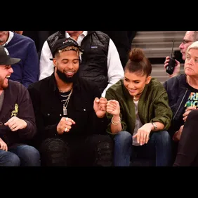 Celebrities Attend Oklahoma City Thunder  Vs. New York Knicks - November 28, 2016
