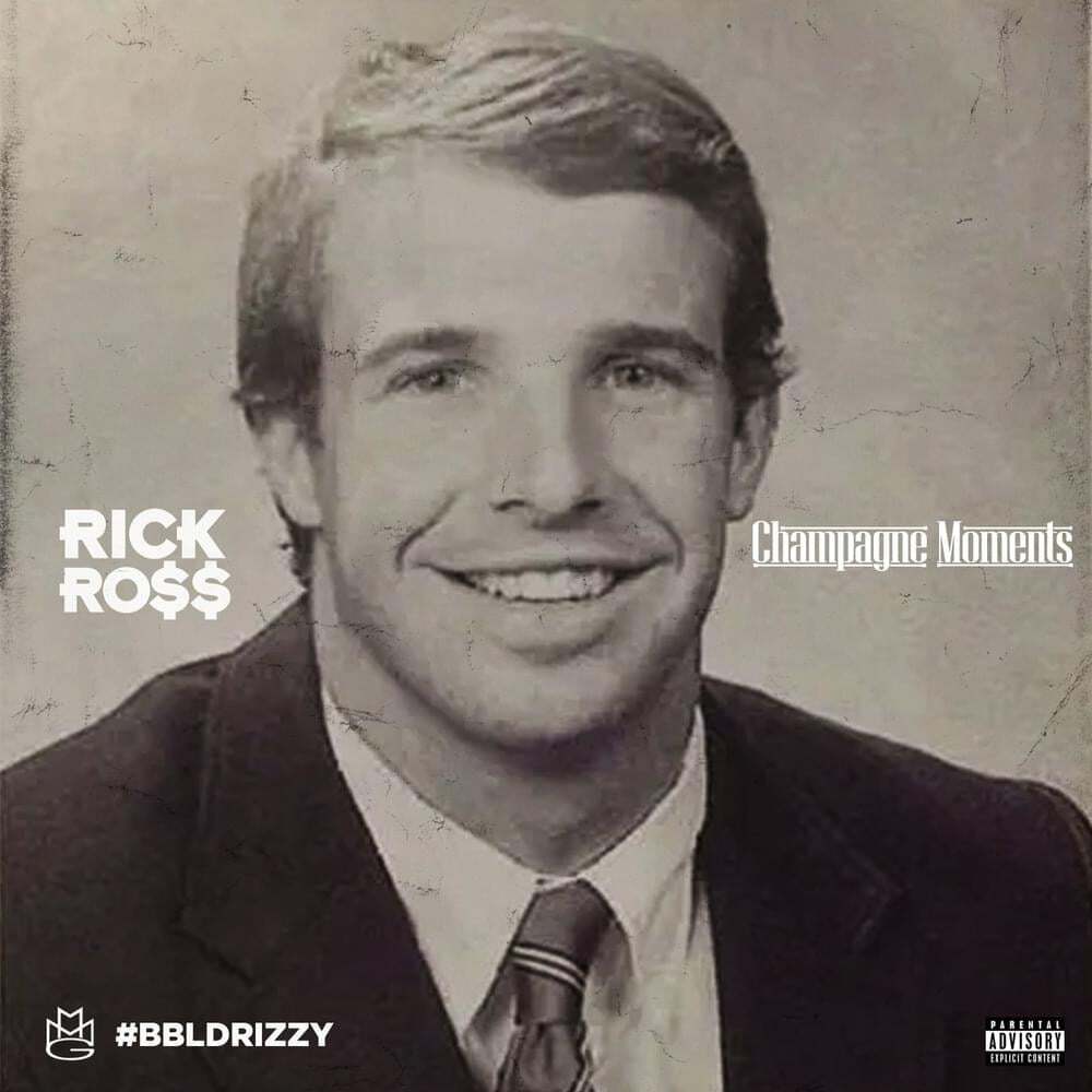 Rick Ross “Champagne Moments” cover art