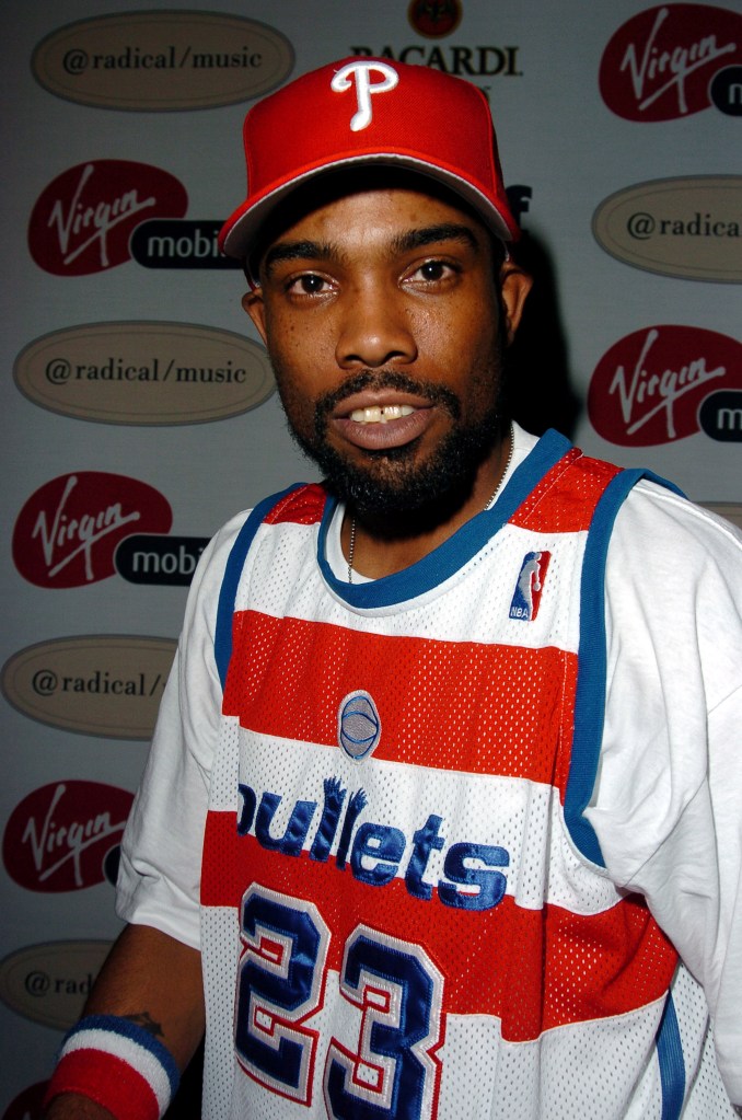 Proof Wearing Washington Bullets Jersey