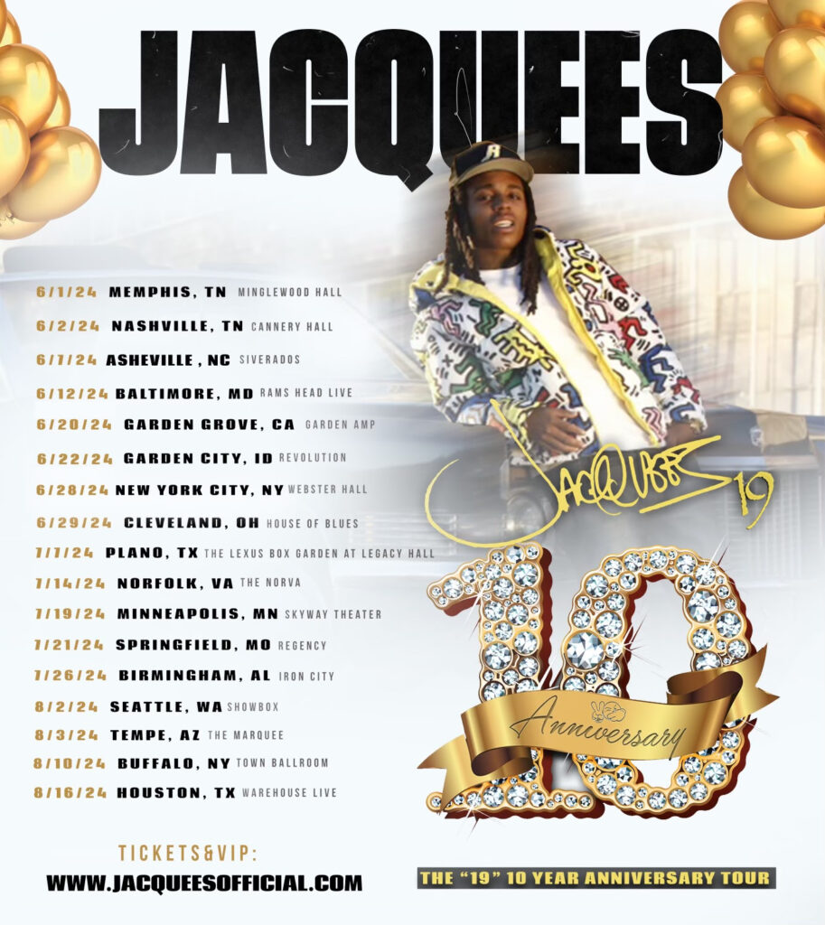 Jacquees' The 19 Tour poster