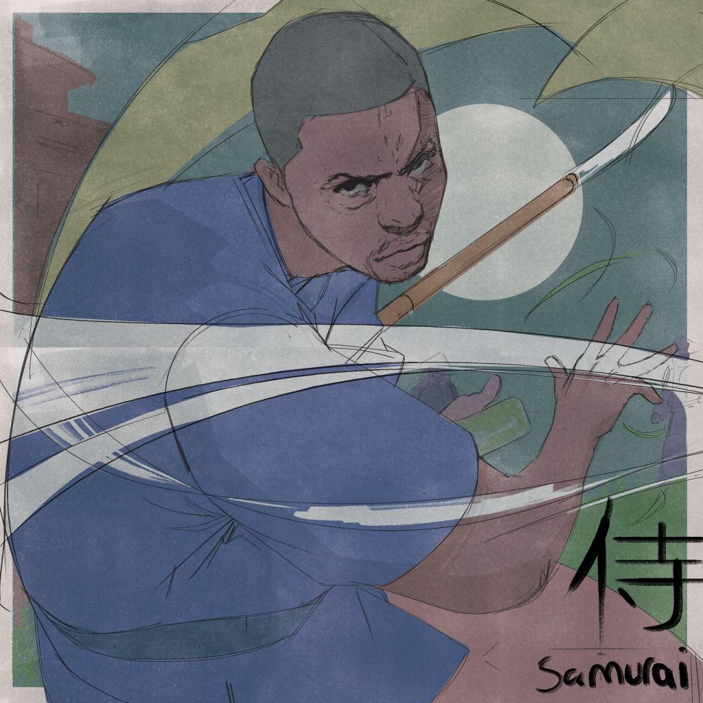 Lupe Fiasco 'Samurai' Album Cover