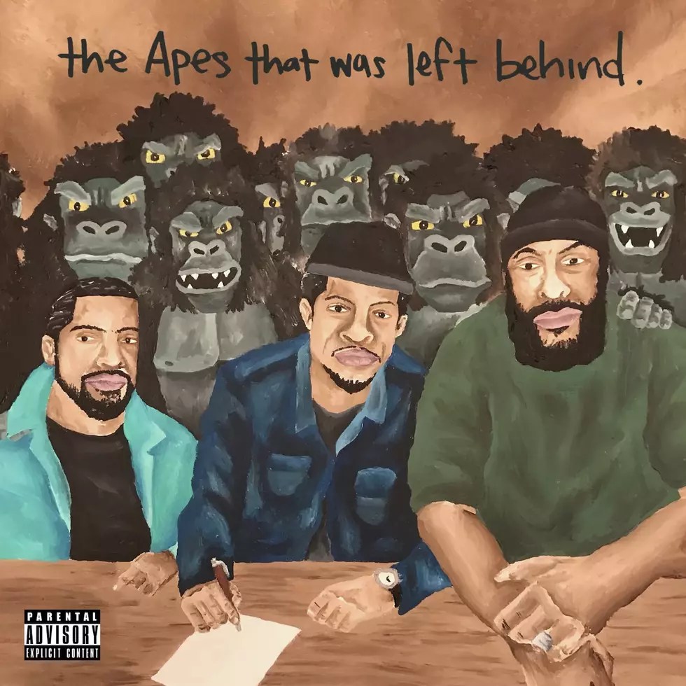 Vic Spencer - The Apes That Was Left Behind Album Cover