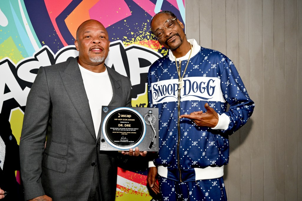 Dr. Dre and Snoop Dogg