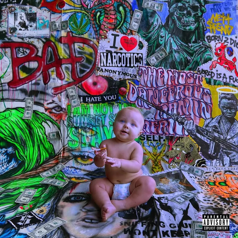 Nettspend - 'Bad A** F**king Kid' Album Cover