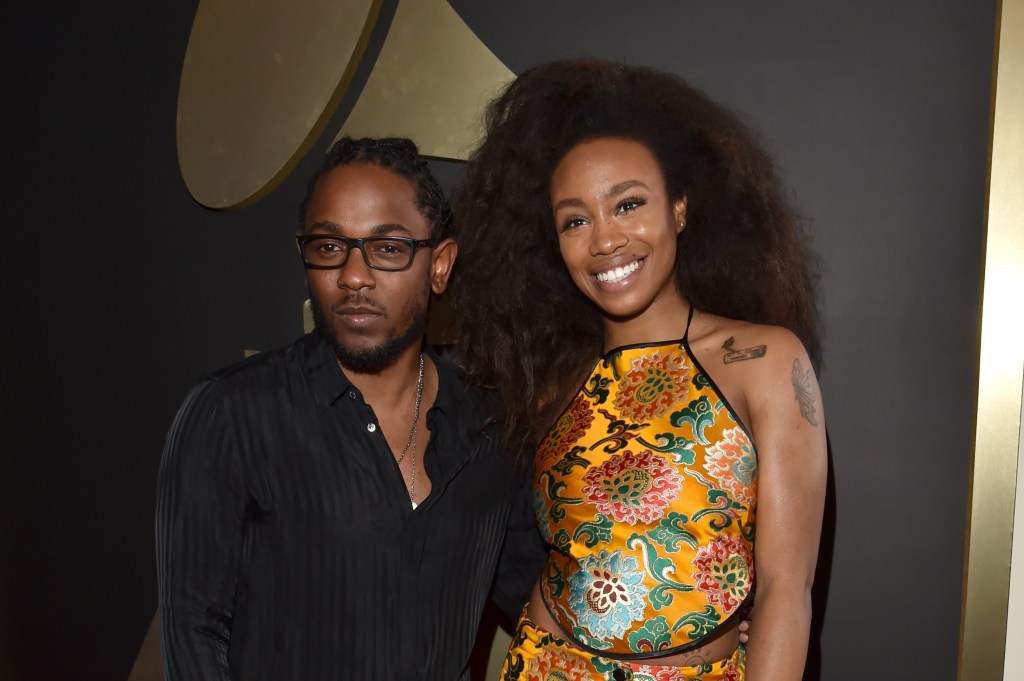 Kendrick Lamar and SZA