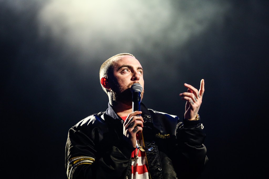 Mac Miller Performing