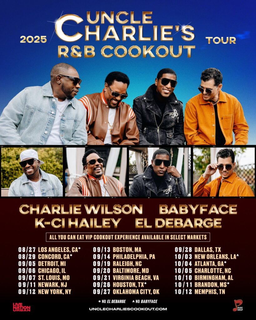 Uncle Charlie's R&B Cookout Tour Dates