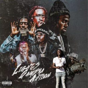 Chicken P - 'Lights, Camera, Action' Album Cover