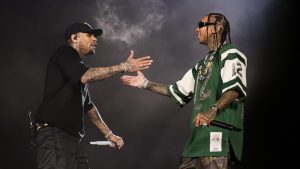 Chris Brown and Tyga