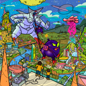 Flying Lotus - 'Big Mama' Cover Art