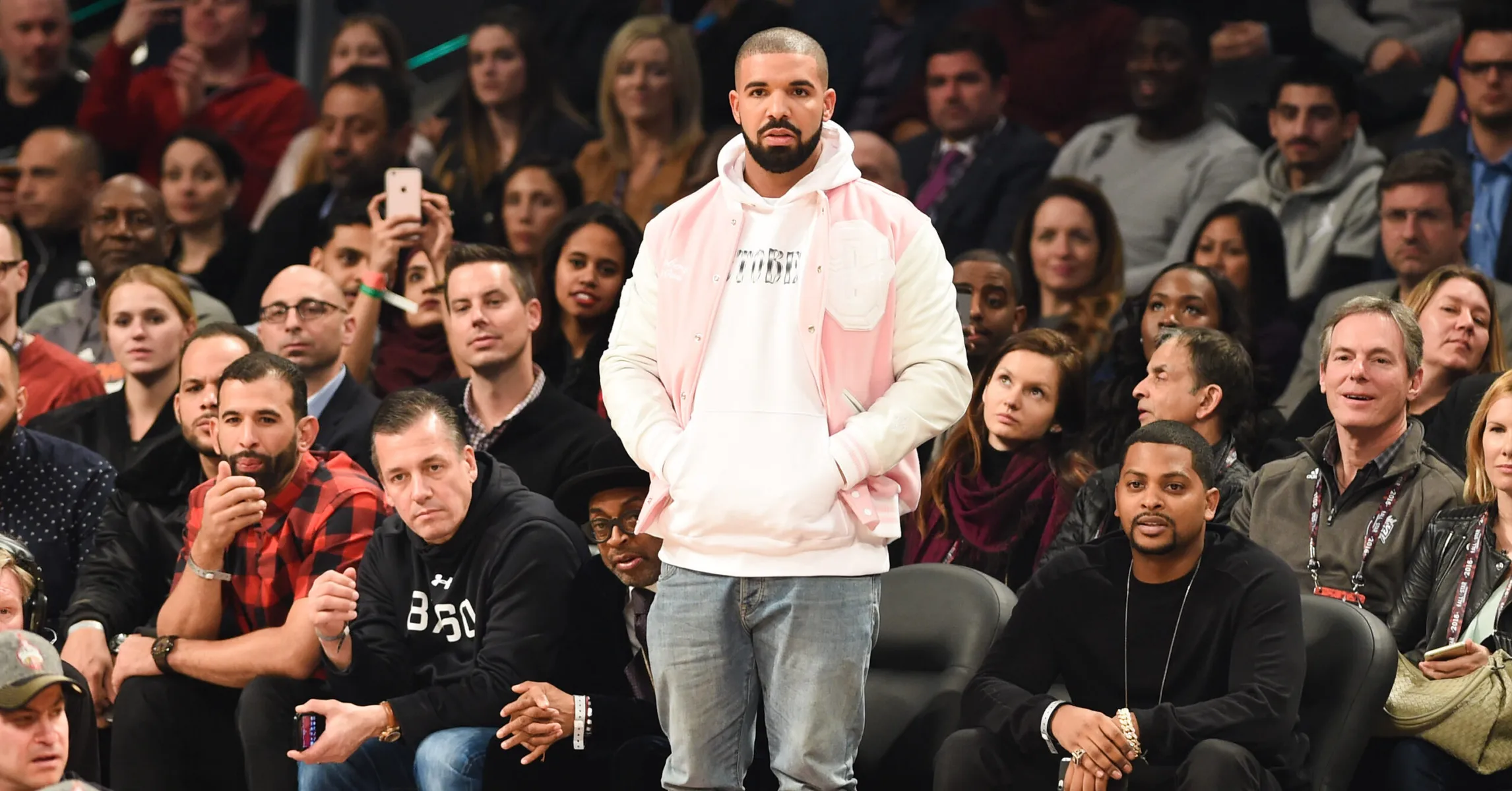 Drake Teases 'ICEMAN' Album With Courtside Seat Stunt at Raptors Game