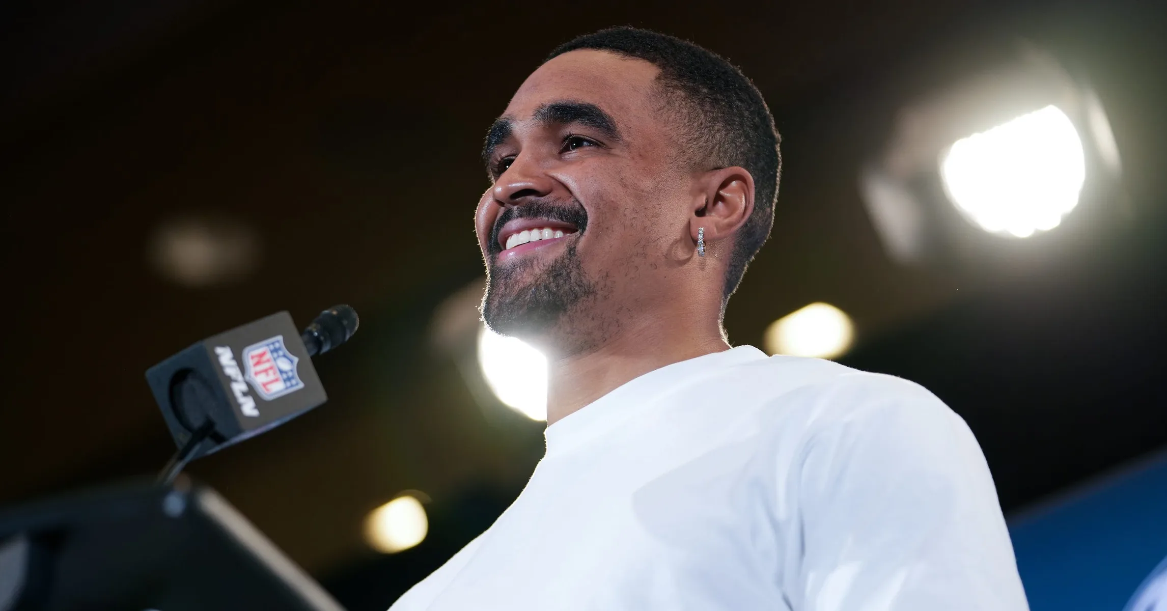 Jalen Hurts Debuts Levi's x Air Jordan 3 Cleats at Training Camp
